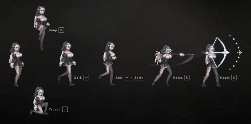 《哥特少女勇闯恶魔城2》V1.05版深度解析：像素神作的全新进化图片-5