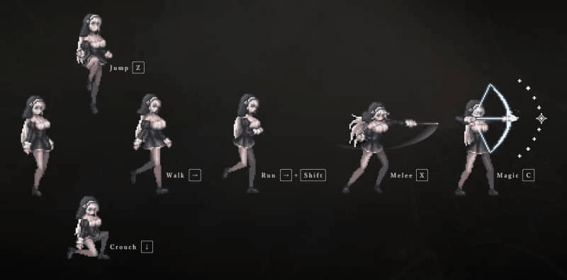 《哥特少女勇闯恶魔城2 SiNiSistar2 V1.07》PC版深度解析：像素动态神作再升级图片-5