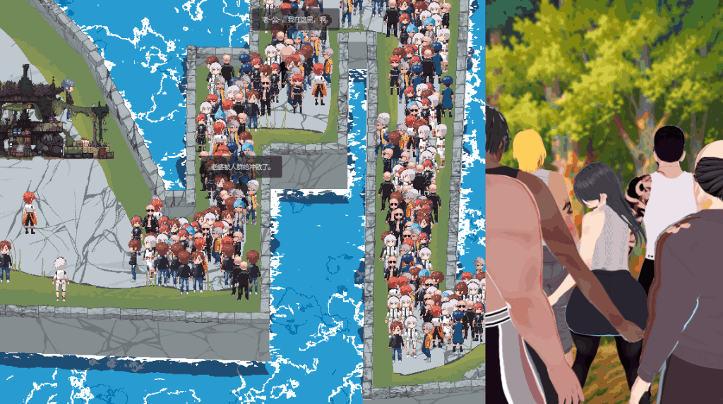 《噩梦侵蚀 NTR循环 Dev1》PC互动SLG新作：像素风官中动态体验图片-3