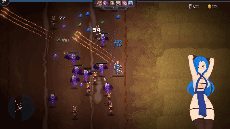 《神灵后宫 HaremOfGods》PC端像素风ACT体验版 官方中文动态版图片-4