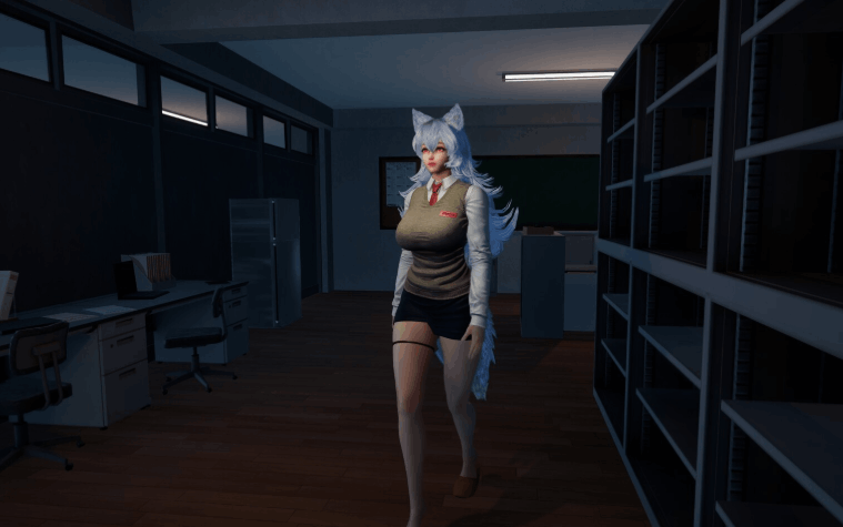 【3D 互动 / 官中 / 全动态 / PC】狼伴侣 Wolf Mate Ver1.0.5 官方中文版【2.62G】图片-1