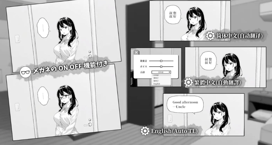 试着捉弄了一下无精打采的侄女 無気力な姪っ子にイタズラしてみた - SLG 官中版（PC 平台 动态 CV FM/BD 85M）图片-1