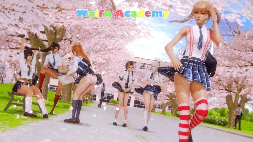 二次元老婆学院 Waifu Academy 安卓+PC版 v0.13 汉化完整资源 | 精品SLG游戏 6.2G