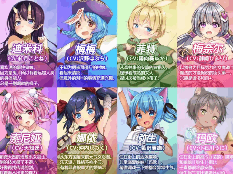 《菜鸟公会&委托少女》V1.0.4 官方中文版｜PC平台养成RPG官中动态游戏