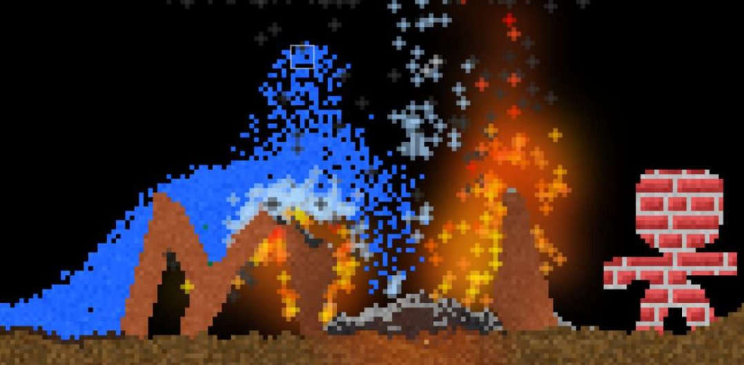 沙粒模拟场 / 沙盒模拟器 / Sandboxels v1.12:PC 端物理沙盒类游戏特色与核心信息图片-1 沙粒模拟场 / 沙盒模拟器 / Sandboxels v1.12:PC 端物理沙盒类游戏特色与核心信息图片-1