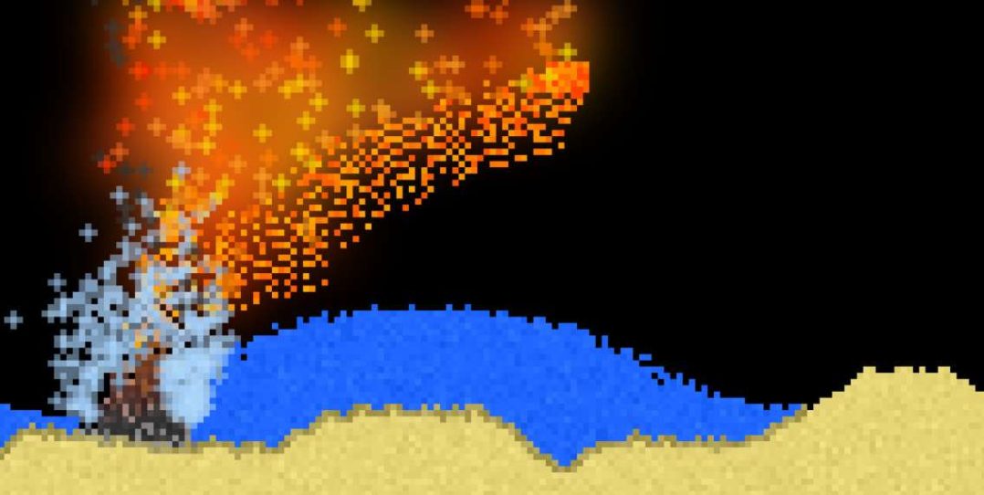 沙粒模拟场 / 沙盒模拟器 / Sandboxels v1.12:PC 端物理沙盒类游戏特色与核心信息图片-1 沙粒模拟场 / 沙盒模拟器 / Sandboxels v1.12:PC 端物理沙盒类游戏特色与核心信息图片-1