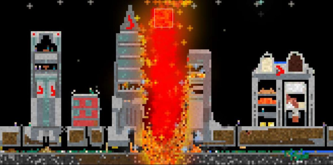 沙粒模拟场 / 沙盒模拟器 / Sandboxels v1.12:PC 端物理沙盒类游戏特色与核心信息图片-1 沙粒模拟场 / 沙盒模拟器 / Sandboxels v1.12:PC 端物理沙盒类游戏特色与核心信息图片-1